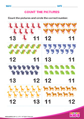 Count the Pictures 11 to 13